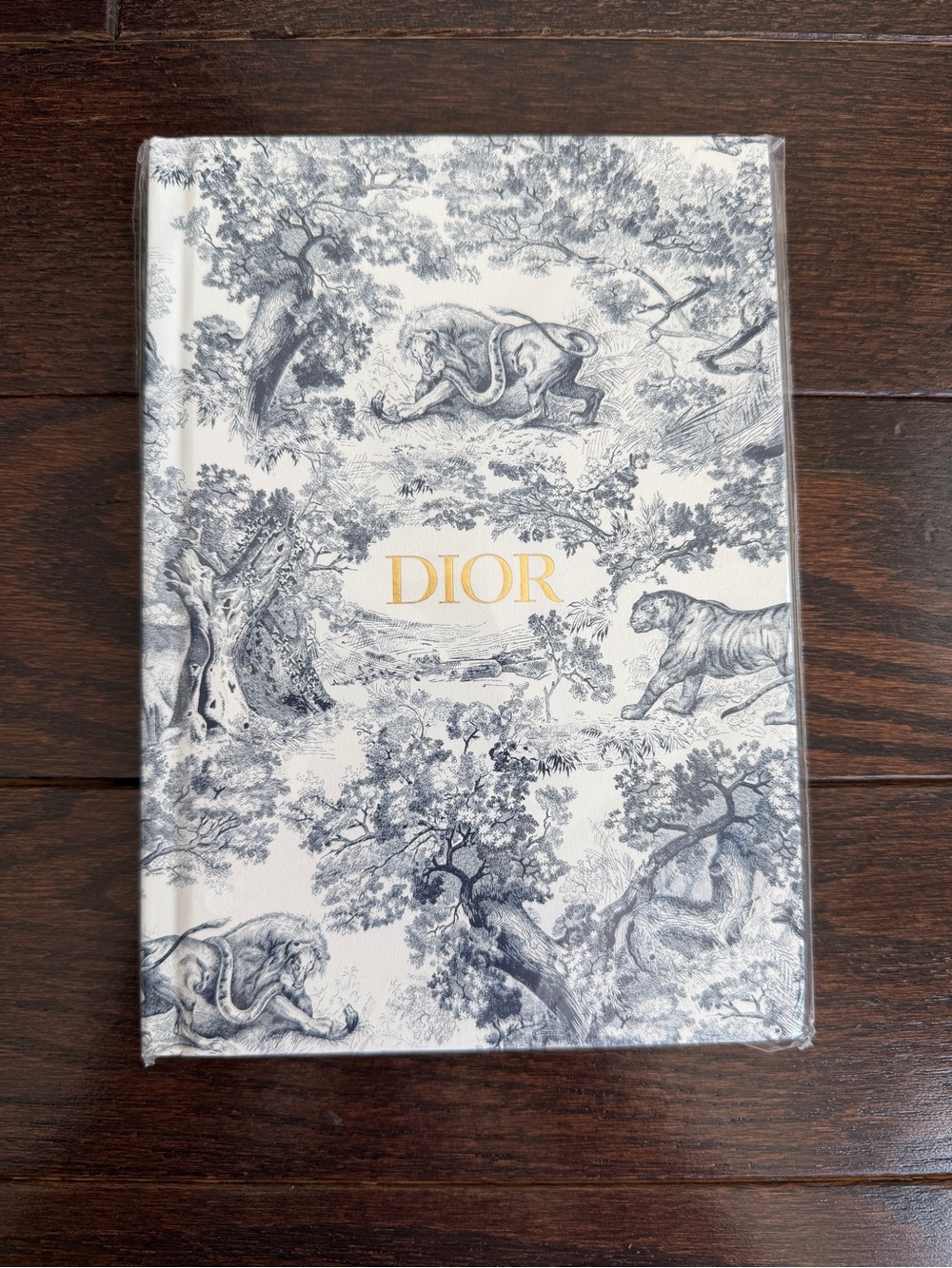 Dior Toile De Joy Hardcover Notebook in Gold color logo - Made in France 🇫🇷